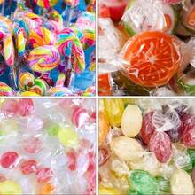 100张糖果包装纸，透明DIY糖果礼品包装纸 - 彩色 - 查看 4