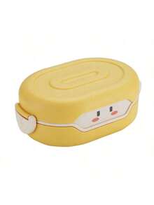 1个儿童可爱清新便当盒，便携轻巧耐用午餐容器 - 多色2 - 查看 12