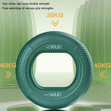 Silicone Finger Gripper Ring Hand Muscle Strengthener Ring Wrist Finger Trainer Exercise Carpal Expander Workout Fitness Device - Multicolor - View 4