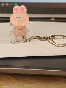 1 pieza Juguete de alivio de estrés de teclado lindo, teclado de descompresión, juguete de alivio de estrés de teclado de tecla única, juguete de llavero de teclado, juguete de tapa de teclado para dedos, usado para aliviar el estrés y matar el tiempo, perfecto para regalos de Navidad y rellenos de calcetines - Multicolor - Ver 14