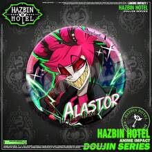 Insignia de Alastow Walker Svervit Morning Star del Anime Hell's Inn - Regalo de cumpleaños - Regalo de Navidad - Regalo perfecto (Físico sin marca de agua) - Multicolor - Ver 4