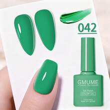 专业沙龙级凝胶指甲油,7.5毫升可卸UV/LED凝胶,高显色度裸色和闪粉色,易于涂抹的指甲胶水,适合在家DIY美甲设计 - 彩色 - 查看 46