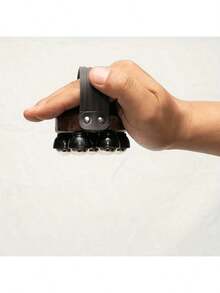 LYANXINLEI 多滚轮木质按摩器，配有 7 个金属球 - 符合人体工程学设计，缓解颈部、背部和肩部紧张，手持式按摩器，可全身放松，颈部按摩器，优雅圆柱形设计，表面光滑 - 彩色 - 查看 3