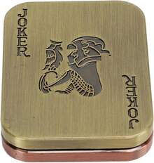 TendenciaFidget Slider Toy Metal Poker Fidget Slider EDC Fidget Juguetes para Adultos, ADHD Autismo Juguete sensorialCalidad premium - Empuje hacia adelante Limitado hacia atrás - Ver 7