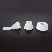 Drain Odor & Pest Control Kit, Includes Odor Sealing Ring, Drain Pipe Sealing Cover, Silicone Anti-Pest Drain Stopper - White - View 3