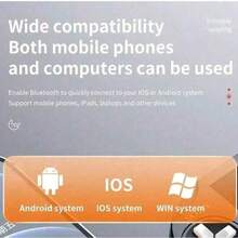 Briame Wireless Glasses Headphones, Protection, PC Lens, Built-In Earbuds, HiFi Sound Quality, Music & Sports Headphones, Gaming Headphones - Black - View 11