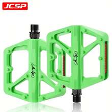 JCSP 1 Pair Bicycle Pedals, Wide Bicycle Pedals With 20 Anti-Slip Studs, Nylon Bike Pedals, Suitable For Road Bikes And Mountain Bikes, Bicycle Accessories - Clear - View 8
