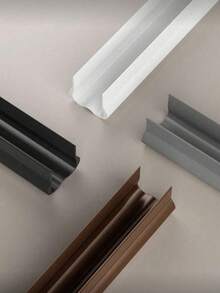 1pc Adjustable Flexible PVC Door Bottom Sealing Strip - Waterproof, Noise Reducing Bottom Protective Tape With Soft PVC Seal, Used For Sound Insulation And Insect Prevention, Easy To Install, Suitable For Home And Office Use, Elastic Door Bottom Sealing Strip - Multicolor - View 8