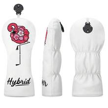 Funda de palo de golf con diseño de flamenco, funda de cabeza de golf de estilo de moda, funda de cabeza de madera de golf - Fundas de palos de golf para maderas, adecuadas para la mayoría de las marcas - Multicolor - Ver 5