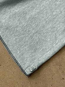 Męskie, swobodne, amerykańskie, drukowane spodnie dresowe, modne, uniwersalne, luźny krój, regulowany dół, proste nogawki ze ściągaczem - Szary - Zobacz 6