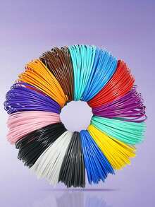 3D Printing Pen Consumables PLA PCL ABS 3m 5m Vacuum 3D Printing Pen Material Model (Excluding Printing Pen, Remember To Check The Title When Purchasing)