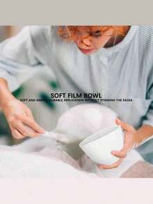 HMQ beauty 8合1 DIY面膜混合工具套装，包含面膜碗、刮刀、软毛刷及其他美容工具 - 彩色 - 查看 5