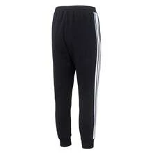 Adidas Chándal para hombre: Chaqueta de plumas con capucha y pantalón. Chaqueta de plumas cómoda, informal y reversible. Pantalón de punto suave, sencillo y cómodo para uso diario, con forro polar. - Blanco y negro - Ver 3