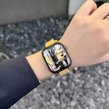 Corduroy Band, Warm Hand Design, Soft & Comfortable, Adjustable Length - Yellow - View 8