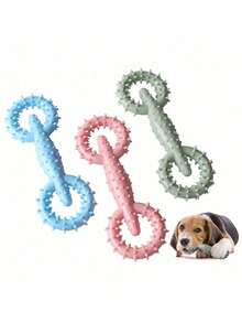 1pc Pet Dog Chew Toy, Pet Dental Cleaning Stick Suitable For Small & Large - Multicolor - View 4