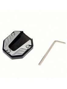 Motorcycle Kickstand Pad, Non-Slip Side Support Pad, Parking Stabilizer, Foot Pedal With Base Anti-Slip Edge Support, Provides Maximum Stability And Comfort, Motorcycle Decorative Accessory - One Size - View 9