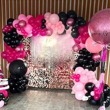 125 Pieces Cat Paw Stick Balloon DIY Wreath Arch Set. Comes With Black, Rose Pink, Black, And Pink Long Strip Balloons Which Can Be Used To Create Cat Paw Stick And Other Shapes. Suitable For Kitty's Birthday Party, Girl's Birthday, DIY Party, Wedding, Graduation Ceremony, Baby Shower, Etc. No Power Supply Required. - Multicolor - View 6