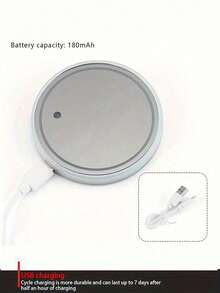 2 Piezas Posavasos De Luz Led Para Coche, Lámpara De Atmósfera Rgb Que Funciona Con Usb Y Estera Antideslizante