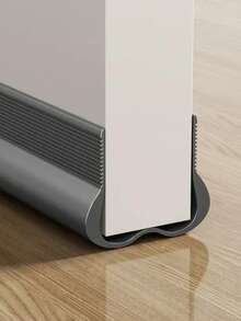 1pc Adjustable Flexible PVC Door Bottom Sealing Strip - Waterproof, Noise Reducing Bottom Protective Tape With Soft PVC Seal, Used For Sound Insulation And Insect Prevention, Easy To Install, Suitable For Home And Office Use, Elastic Door Bottom Sealing Strip - Multicolor - View 9