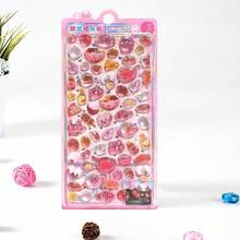 3D Embossed Stickers Cartoon Cute Transparent Small Animals Girls Scrapbooking Stickers For Water Bottle, Phone Case, DIY Crafts, Jewelry Making, Reward Stickers - Multicolor - View 10