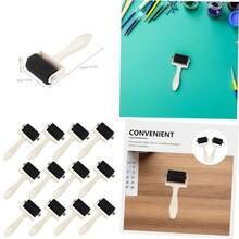 12 Piezas Rodillos de Goma Dura para Grabado Rodillos de Tinta para Impresion y Manualidades Aplicador de Tinta para Tapiz y Pegamento Herramienta de Arte InfantilDurable, Sólido - Multicolor - Ver 1