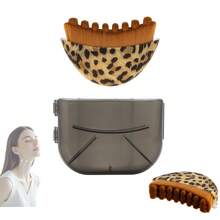 Lymphatic Contour Face And Body Brush - Ergonomic Lymphatic Detox Massager With Soft Polyester Bristles, Precise Jawline And Decollete Sculpting Design, Suitable For All Skin Tones, Fragrance-Free, Lymphatic Massage Foundation Brush - Multicolor - View 10