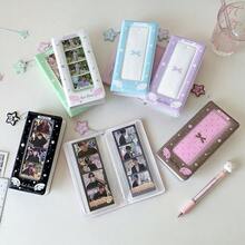 Album ảnh INS Star Wings in hình 4 ô, sổ đựng ảnh sáng tạo 40 ngăn, sổ lưu trữ thẻ thần tượng, sổ đựng hóa đơn. - Nhiều màu - Xem 9