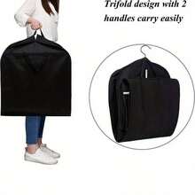 高级帆布婚纱收纳袋，带拉链 - 防潮防尘，可悬挂收纳婚纱，附赠鞋袋