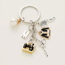 Phụ kiện thời trang Quần áo sáng tạo Thiết kế Ba lô Mặt dây chuyền, Móc khóa quà tặng theo chủ đề may vá - Máy may, Quần áo, Móc khóa thợ may Phụ kiện túi xách Dây đeo có ngăn đựng ID Phụ kiện ô tô Mặt dây chuyền túi xách - Nhiều màu - Xem 4