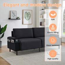 Sofas & Couches - Black - View 6