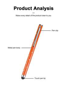 Starry Sky-pekpenna med diamantpekpenna, pekskärmspenna för telefon, teckning, spel, redigering, surfplatta - Multifärgad - Visa 7