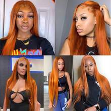 Uveous 13x4 Lace Frontal Wig  Human Hair 200% Density Straight Lace Front Wigs Human Hair HD Transparent Lace Glueless Wig Pre Plucked With Baby Hair 15A Brazilian Virgin Human Hair Wigs For Women - S350 - 查看 9