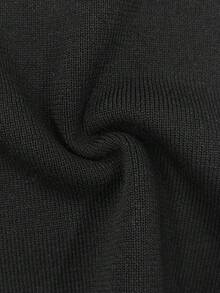 Sexy & Fashionable Versatile Deep V-Neck Sleeveless Women Knit Camisole Top, Spring/Summer New Arrival,Tops,Summer Outfits - Black - View 10