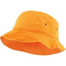 KBETHOS - Gorro Unisex de algodón Lavado para Exteriores - (Sólido) Naranja - Ver 7