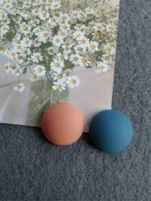 10 Stück süße Kawaii Kühlschrankmagnete - Pastellfarben & neutrale Töne Aufkleber (Rosa, Beige, Blau, Grün, Braun, Grau, Rot, Weiß) - Kunststoff Whiteboard Magnete, geeignet für Notizen, Fotos, Kühlschrank, Pinnwand und Haustiermarken, ideales Geschenk - Verschiedenfarbig - Übersicht 6