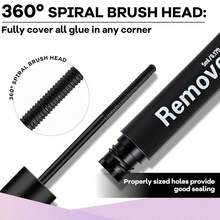 二合一睫毛胶水及定型笔，DIY防水速干不刺激睫毛，自然隐形加固 - 彩色 - 查看 7