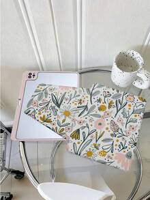 1pc Tablet Protective Case, Suitable For 10.2", Pro 11" (2021/2020/10th/11th Gen), Galaxy Tab A11 8.7", Matepad Air 11.5"/Tab/ Pad2 11" (2025 Model), With Pencil Slot, Shock-Proof, Rotating Stand Protective Cover, Can Be Used As Holiday Gift - Pink - View 6