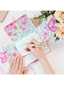 2pcs 3D Pop-Up Greeting Cards With Envelopes, Couple Gift, 3D Butterfly Design, Vintage Style, Suitable For Birthday, Wedding, Anniversary, Valentine's Day, Mother's Day, Thanksgiving, Christmas, Size: 10*14cm (3.9*5.5 Inches) - Multicolor - View 7