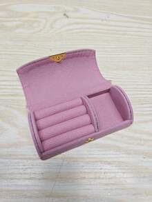 1pc Compact & Elegant Jewelry Box For Earrings Rings Necklaces, Travel Jewelry Organizer Girlfriend Gifts Sun Travel Cool - Multicolor - View 18