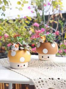 Chậu hoa hồng bằng nhựa dễ thương, thích hợp cho cây trồng trong nhà, chậu cây ngộ nghĩnh có lỗ thoát nước, tuyệt vời để trang trí nhà cửa, phòng ngủ, văn phòng, phòng học sinh, dùng để đựng đồ, trang trí đám cưới, đựng trang sức, trang trí tiệc, lựa chọn quà tặng tốt nhất. - Nhiều màu - Xem 8