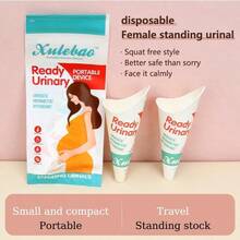 36pcs Disposable Female Urination Funnels, Pregnant Women Urinal Cup, Outdoor Travel Standing Urination Funnel, Suitable For Camping Travel, Female Disposable Urinal, Vertical Portable Urinal, Suitable For Travelers, Outdoor, Camping, Traffic Congestion Emergency Use., Camping Equipment, Camping Essentials - White - View 6