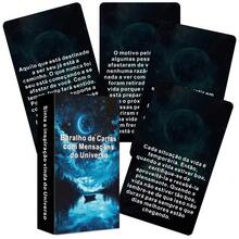 Portugiesisches Orakel Deck, Botschaft vom Universum, 54 Affirmations-Orakel-Karten für die tägliche Reflektion, 12x7cm, Tarotkarten - Verschiedenfarbig - Übersicht 2