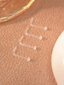 Khuyên mũi và khuyên tai các loại, trang sức xỏ lỗ cho nữ, phụ kiện khuyên mũi vô hình, dưỡng da, không gây dị ứng, phù hợp cho học sinh, công sở và đeo hàng ngày. - Nhiều màu - Xem 13