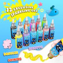 多功能魔法水上玩具，超级好玩的海洋宝贝，DIY创意手工套装，减压玩具，创意DIY玩具，放松玩具，派对活动，提升手工技能玩具，培养儿童艺术能力手工玩具，送给男孩女孩的完美节日礼物 - 彩色 - 查看 5