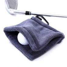 Ultra-Fine Fiber Golf Cleaning Cloth, Waist-Hanging Portable Outdoor Golf Club Wiping Cloth, Absorbent Stain Removal Golf Towel, Golf Waist-Hanging Sports Towel, Ultra-Fine Fiber Golf Club Wiping Cloth, Outdoor Golf Portable Cleaning Cloth - Multicolor - View 5