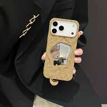 Autumn/Winter New: Matte Mirror Rock Surface Phone Case, Compatible With IPhone 17 Pro Max, 16 Pro, 15, 14, 13 And 12 Pro Max - Black - View 9