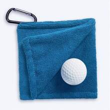 Ultra-Fine Fiber Golf Cleaning Cloth, Waist-Hanging Portable Outdoor Golf Club Wiping Cloth, Absorbent Stain Removal Golf Towel, Golf Waist-Hanging Sports Towel, Ultra-Fine Fiber Golf Club Wiping Cloth, Outdoor Golf Portable Cleaning Cloth - Multicolor - View 8