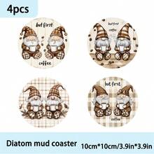 4/6/300 szt. podstawek z okrzemkami z motywem słonecznika nadają się do dekoracji domu, kawiarni, na popołudniową herbatę, do dekoracji restauracji, na imprezy tematyczne, do codziennego użytku, a także jako prezent. - Wielokolorowe - Zobacz 9