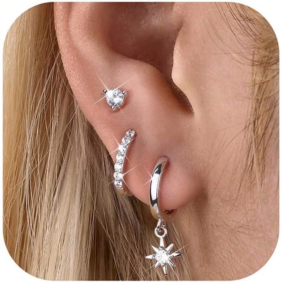 Jewelry Storage Set - Golden and White Star Ring - View 1