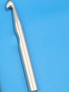 Large Crochet Hook, Jumbo Aluminum Hook, 10mm, 12mm, 15mm Crochet Hooks, Chunky Yarn Hook, Blanket Crochet Hook Tools, Lightweight Metal Hook, Beginner Friendly, Ergonomic Grip, Fast Crocheting - Multicolor - View 6